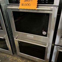 Kitchen Aid Stainless Steel Double Oven