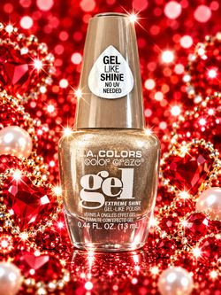 L.A. Colors Color Craze Gel Nail Polish Gold