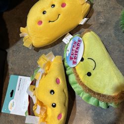 Dog taco plush toys. price for each 
