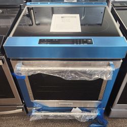 30-Inch 4 Burner Element Induction Slide-In Convection Range/with Air Fry