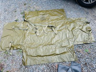 Tarps - military, tough , green