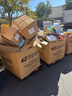 cardboard free first come first served