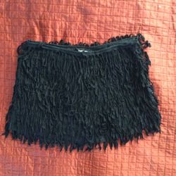 BEBE Fringe Miniskirt Size S