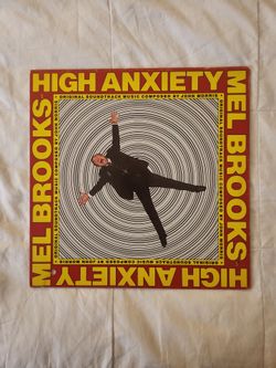Mel Brooks: High Anxiety Soundtrack Vinyl-- DJ COPY LOOKS BRAND NEW