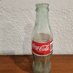 Coca-cola Classic 8 oz green bottle