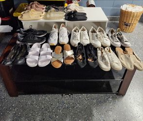 Lot of womens shoes