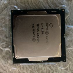 Intel i3 8100 cpu