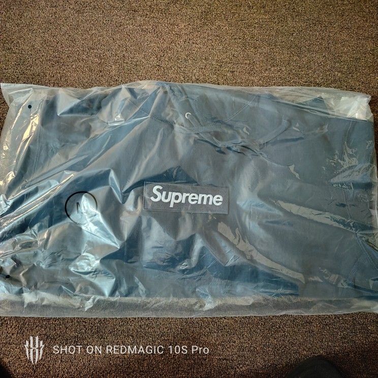 Supreme Box Logo Hoodie Navy Fw25