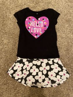 Girls 6X/7 matching set summer lot