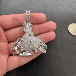 Money bag pendent
