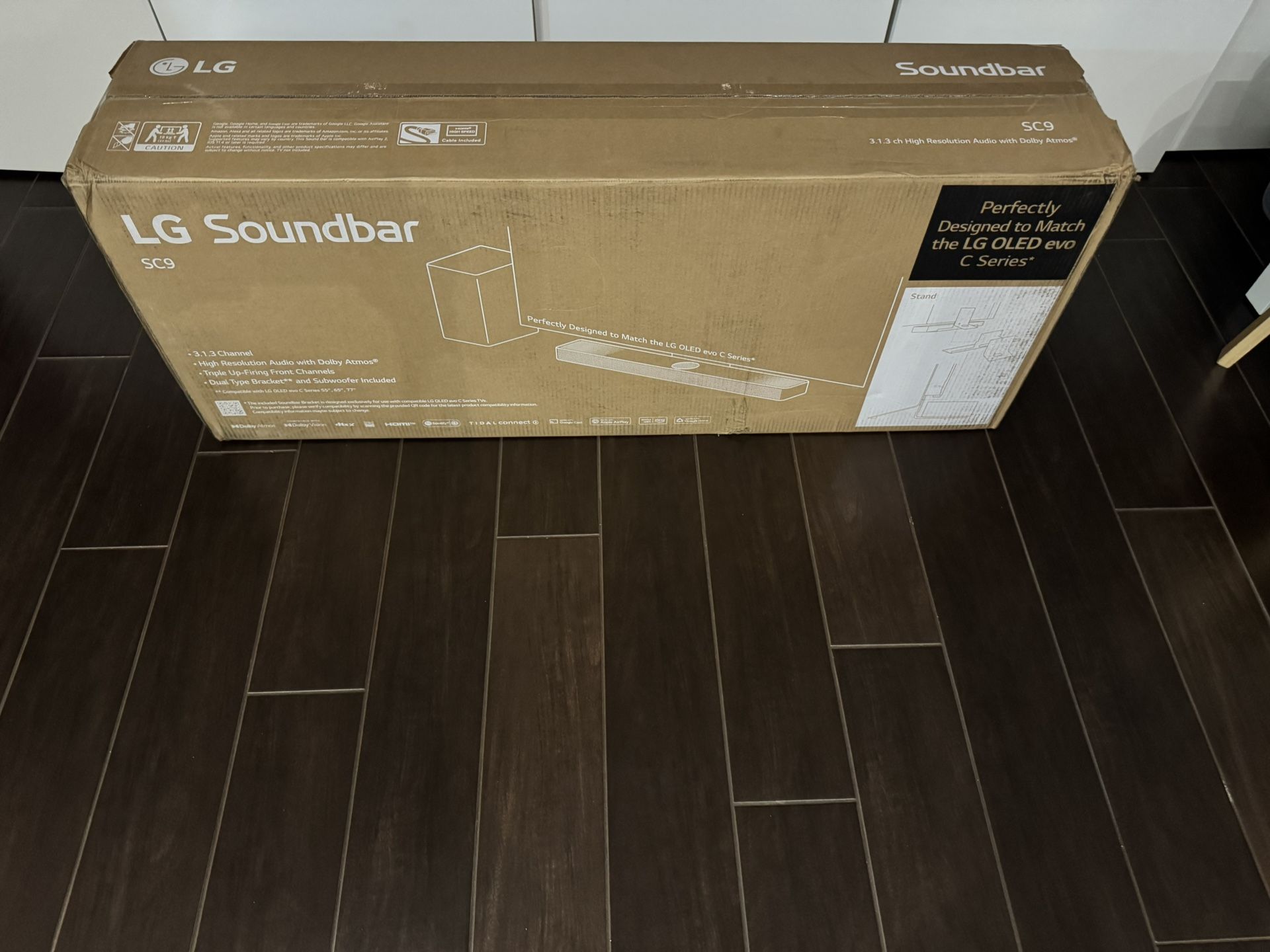 LG SC9S Soundbar and Subwoofer 2025 BRAND NEW IN BOX
