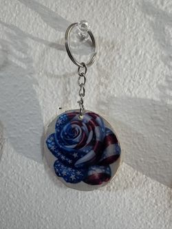 Rose Keychain