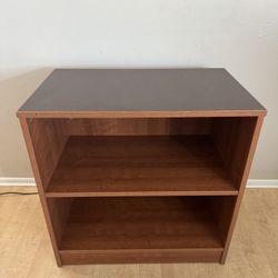 Commercial-Grade Laminate Bookcase / Storage Shelf (30”W x 18”D x 30”H) – Sturdy + Great for Small Spaces