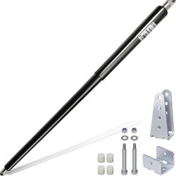 TB200B Outdoor Heavy Duty Gate Closer for Gates 40 to 64 Inches in Width and 60 to 140 Pounds in Weight, High Grade Hydraulic Gate Closer, Black