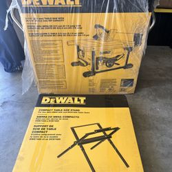 Dewalt DWE7485 table saw with stand - Trades Welcome