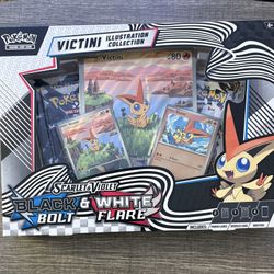 Pokemon Black Bolt And White Flare Illustration Box 