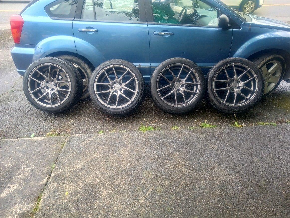 niche m130 targa. Continental Tires 245/45/ R19"