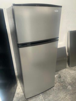 Whirlpool Top Mount Refrigerator Stainless Steel