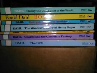 Roald Dahl books seven in total.