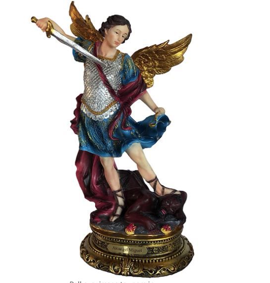 New St Michael Archangel Figurine Statue 12.5 inches