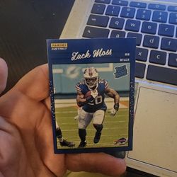 Zack Moss 1/2044 2020 Panini Instant NfL 1990 Rated Rookie Football Card
