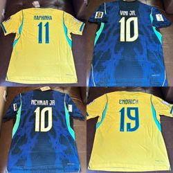 Brazil player version World Cup 26 jersey