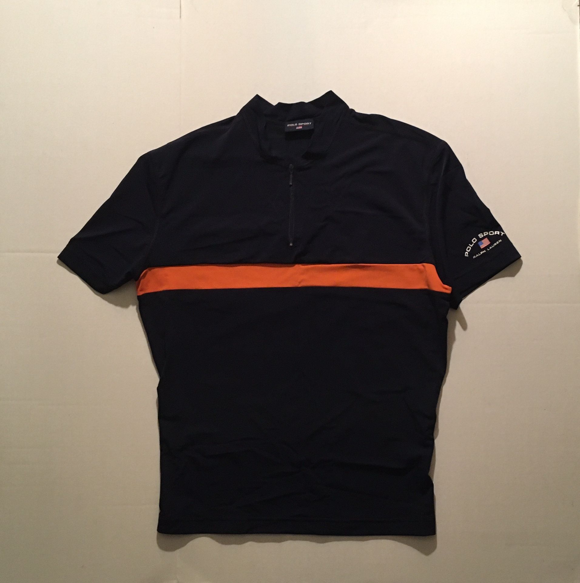 Polo Navy Orange Line Jersey ( Limited Edition)