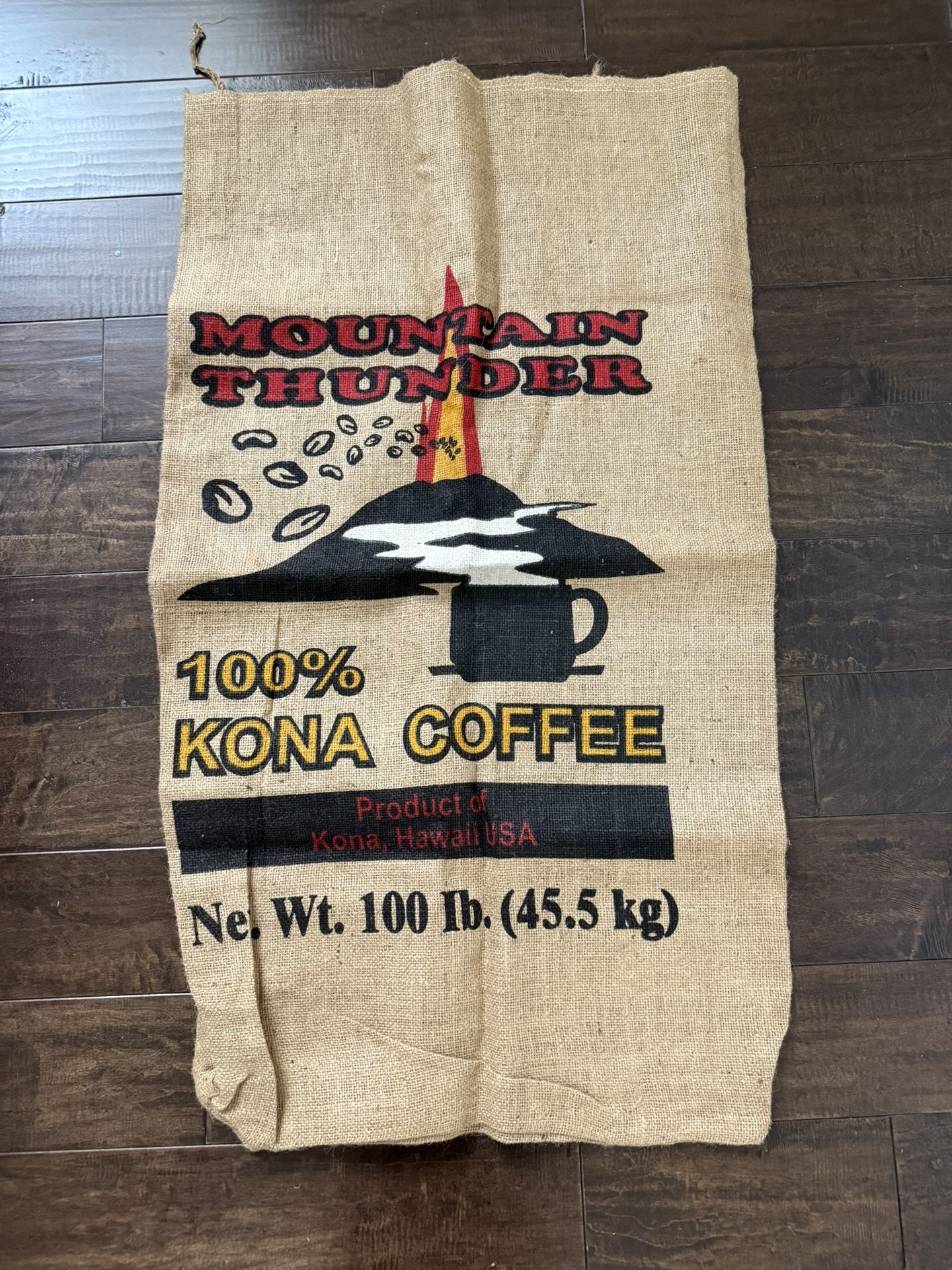 Authentic Burlap Coffee Bean Sack