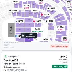 George Strait & Chris Stapleton Sofi Stadium 7/19