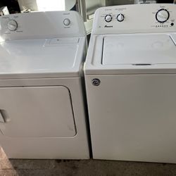 Amana Washer And Admiral Electric Dryer