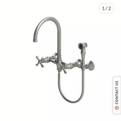 Rubinet Wall Mounted Kitchen with Spray