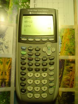 TI-84 Plus Silver Graphing Calculator