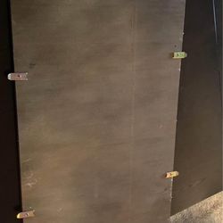 Dark Brown Wood Table 