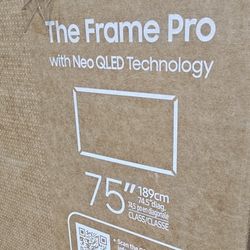 TV SAMSUNG THE FRAME PRO 75".