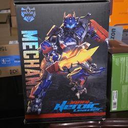 New 11.8 inch Optimus Prime Deformation Heroic Leader Action Figure 30cm with a free Decepticon G2 Breakdown small figure New in box