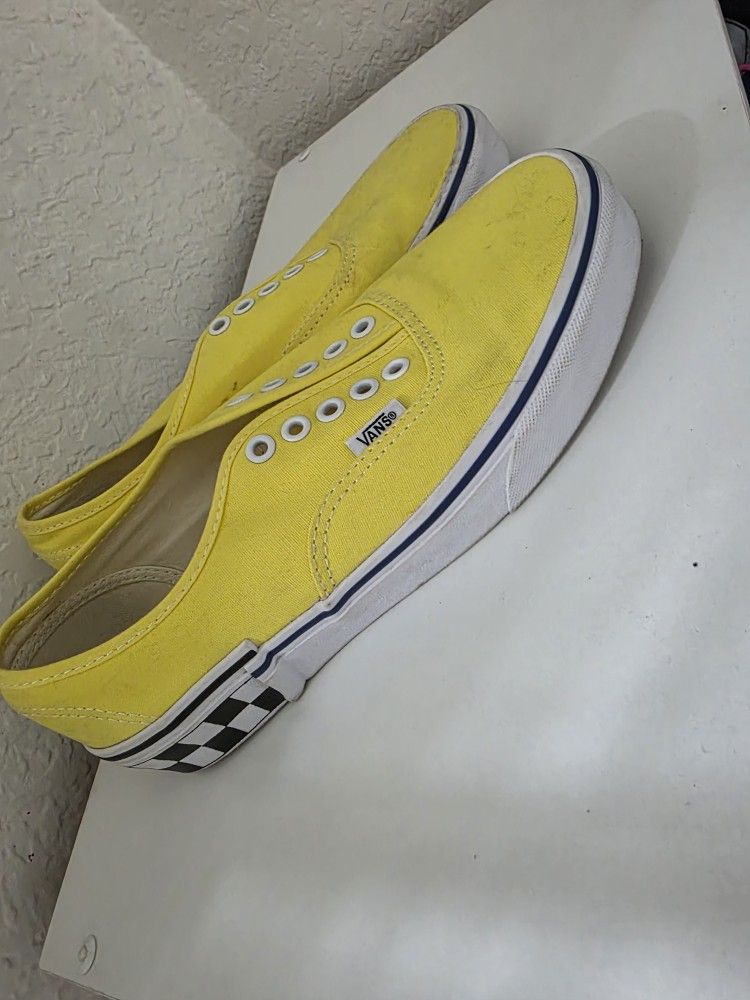 Yellow Vans $5