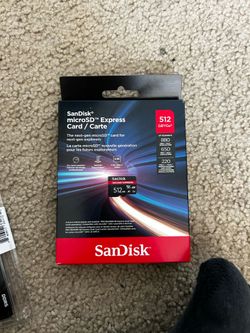 SanDisk express micro sd card