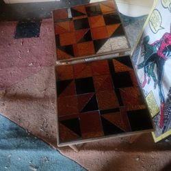 To Mid-century End Tables One Broke