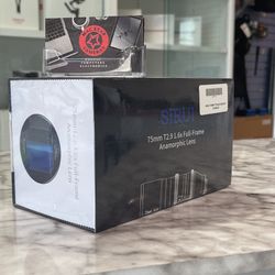 Sirui Full Frame 75mm T2.9 Anamorphic Lens For E And RF Mount Available