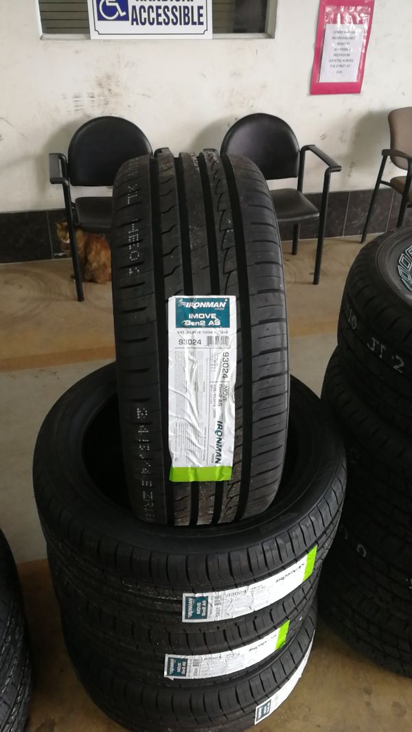 New tires size 245/45/18 80 per tire includes installation Hollywood 441 for Sale in West Park