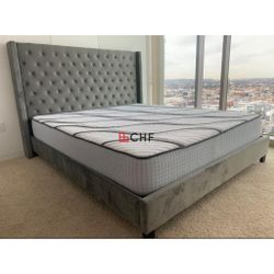 California King Size Bed Frame ( Mattress Sold Separately )