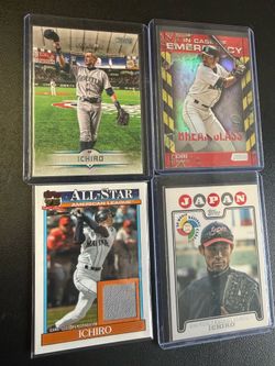 🔥Ichiro Seattle Mariners MLB Relic Card and More🔥