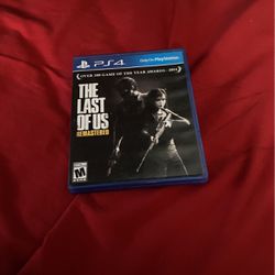 The Last of us remastered case only 
