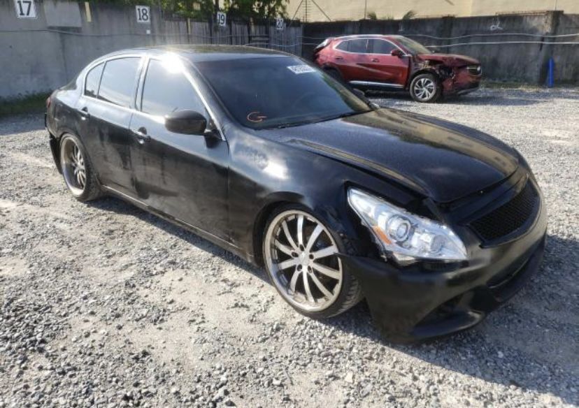 INFINITI G37 2010 Parts Only 