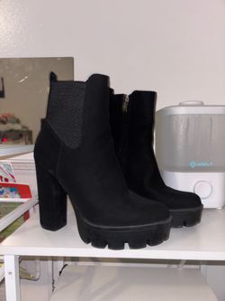 Black boots