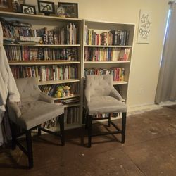Book Shelves For Sale  White 
