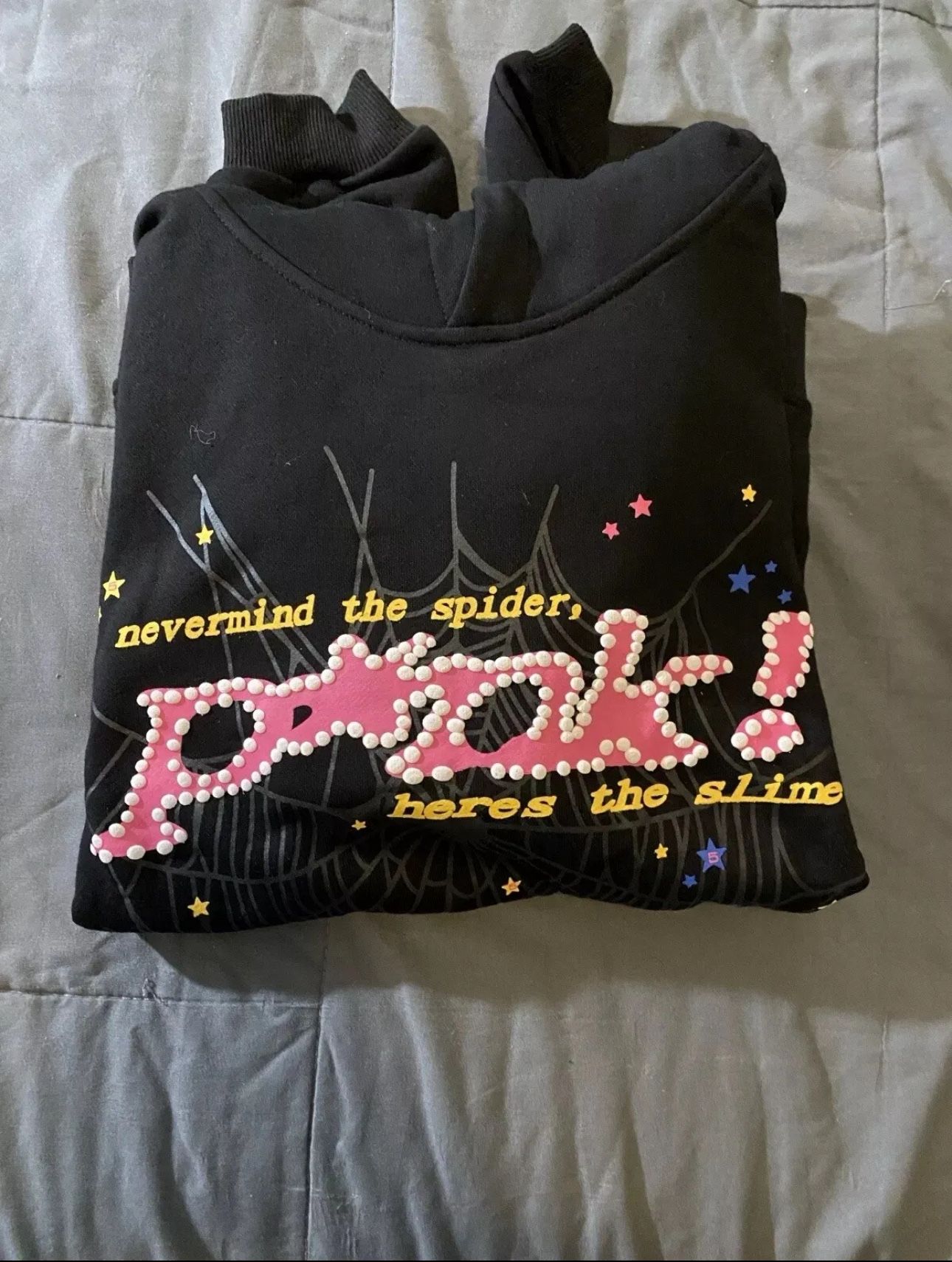 SP5DER HOODIE (P*NK )