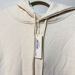 Hoodie KITH básico color crema
