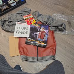 Back To The Future Jacket And Extras Size Small