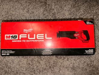 Milwaukee Sawzall Fuel 2821-20